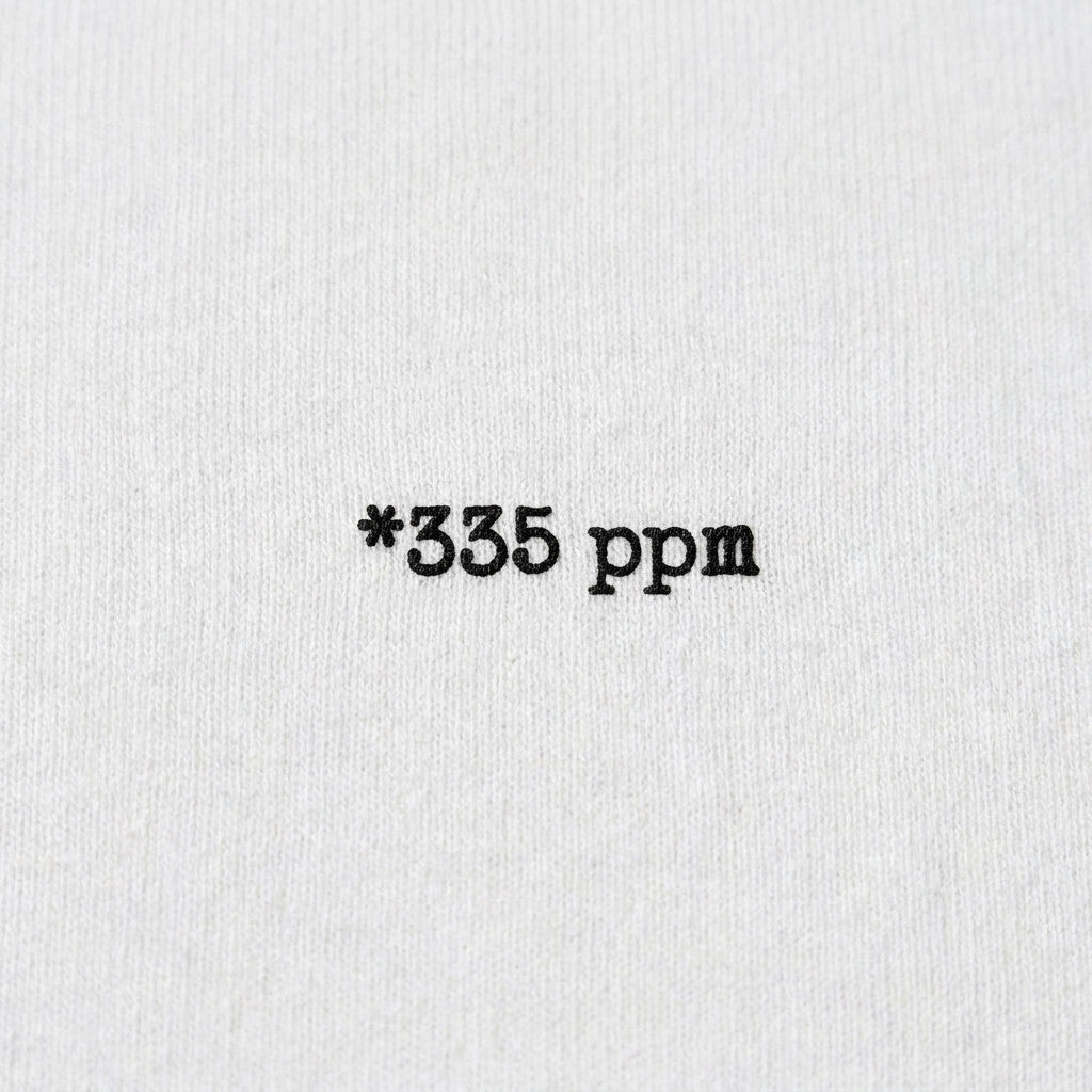 CO₂ ppm Hoodie mit personalisiertem Print