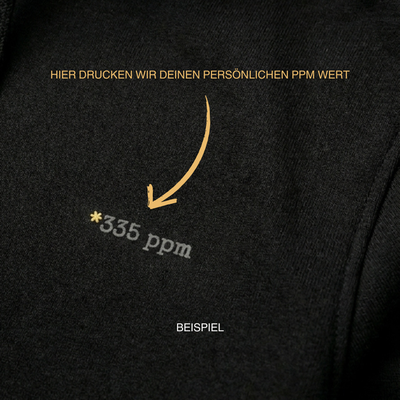 CO₂ ppm Shirt | Personalisiert