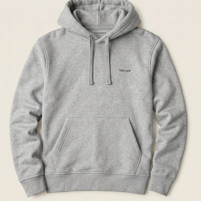 CO₂ ppm Hoodie mit personalisiertem Print