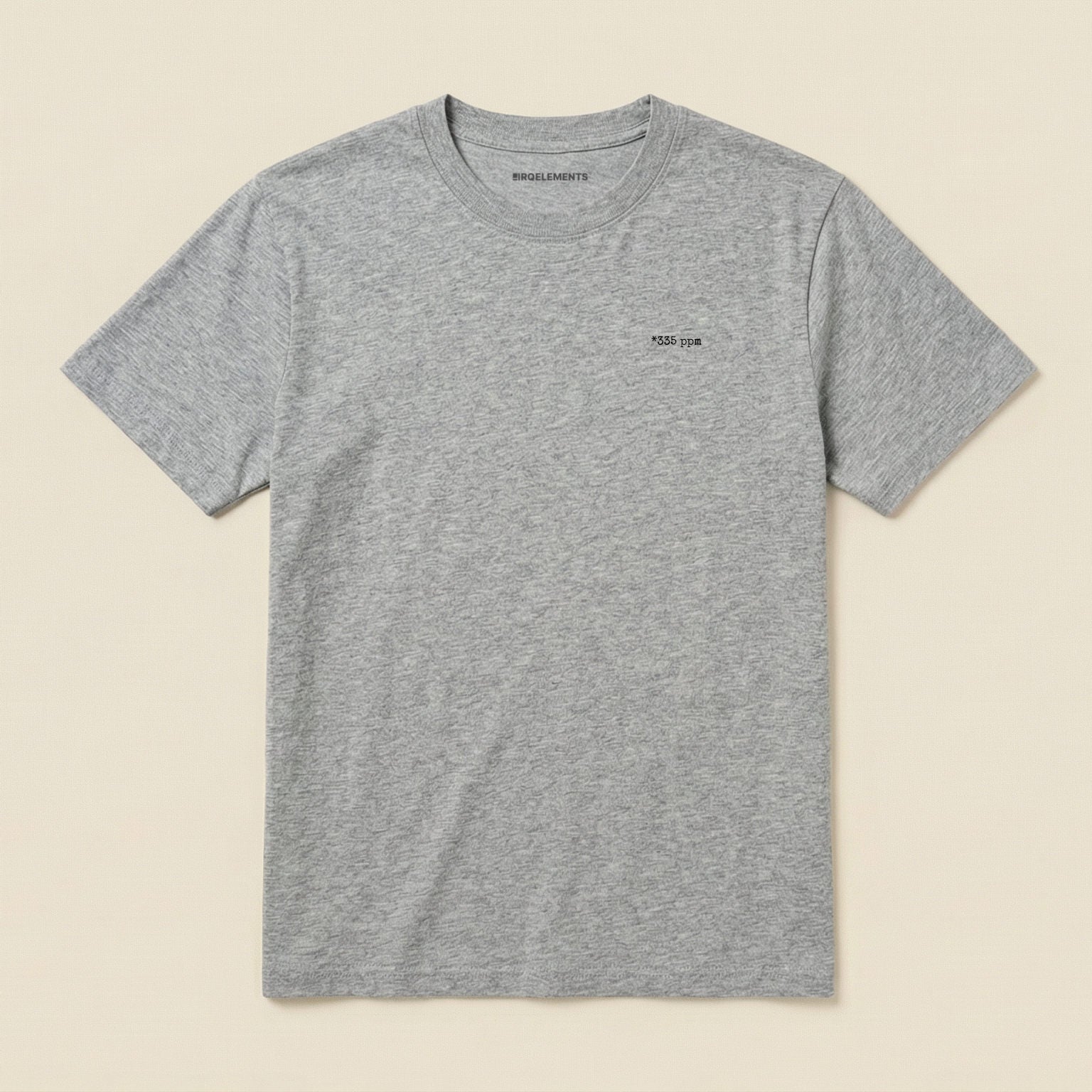 CO₂ ppm Shirt mit personalisiertem Print