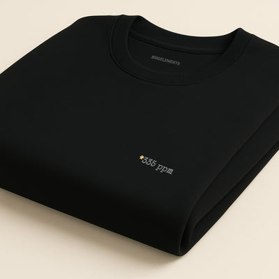 CO₂ ppm Sweatshirt mit personalisiertem Print