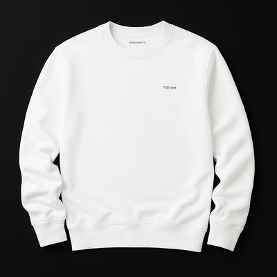 CO₂ ppm Sweatshirt mit personalisiertem Print