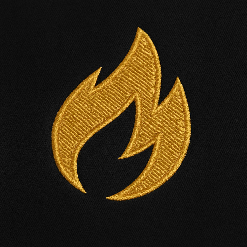 Quiet Fire Hoodie mit Stick