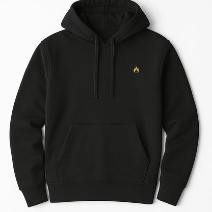 Quiet Fire Hoodie mit Stick