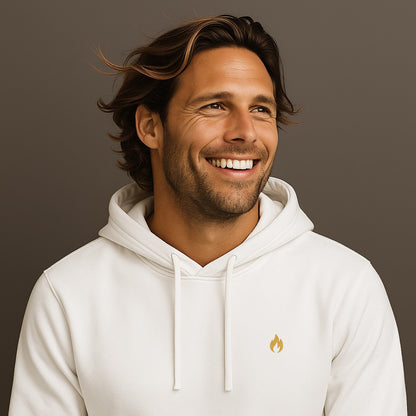 Quiet Fire Hoodie mit Stick