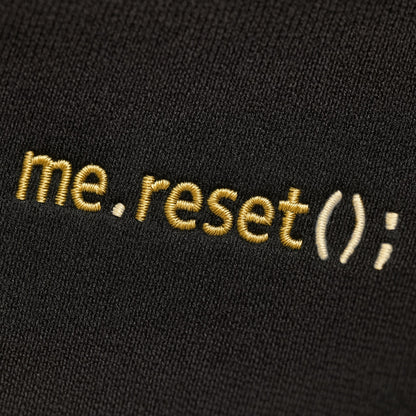 Reset Sweatshirt mit Stick