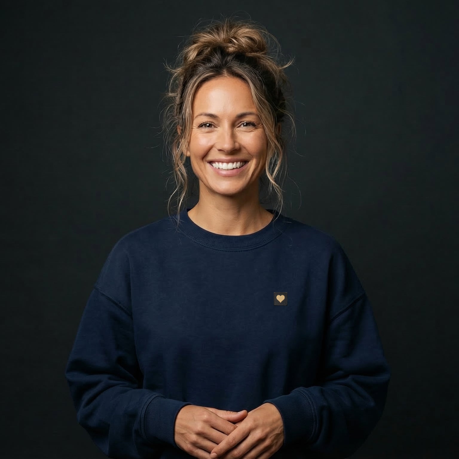 Sentiraé Iconic Oversized Sweatshirt mit Stick