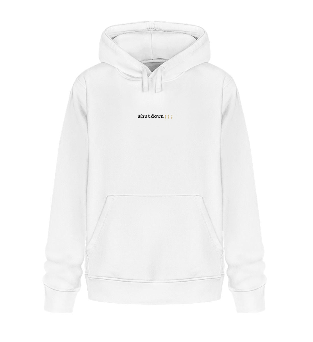 Shutdown Hoodie mit Stick