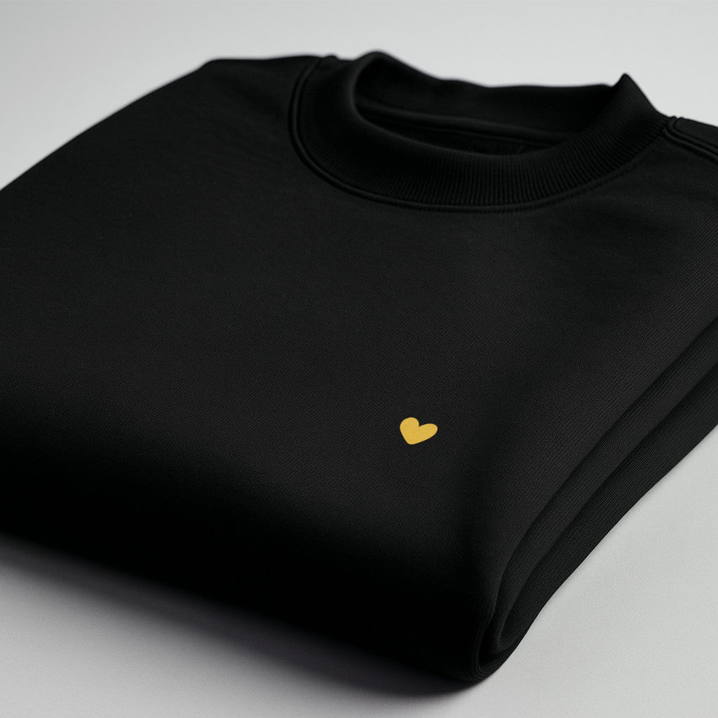 Signature Heart Sweatshirt mit Stick