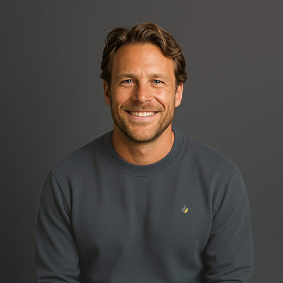 Silent Flame Sweatshirt mit Stick