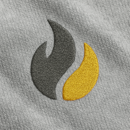 Silent Flame Sweatshirt mit Stick