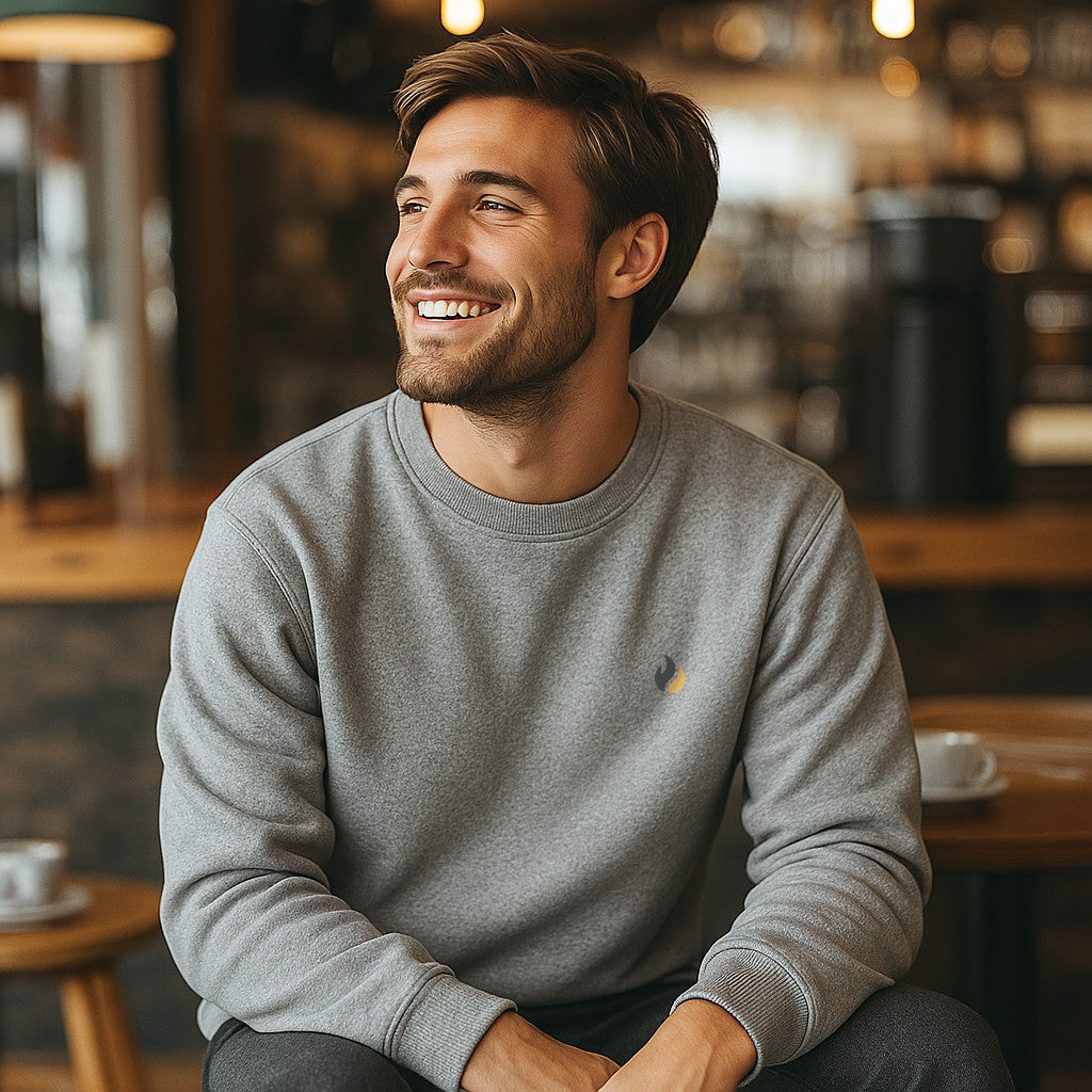 Silent Flame Sweatshirt mit Stick