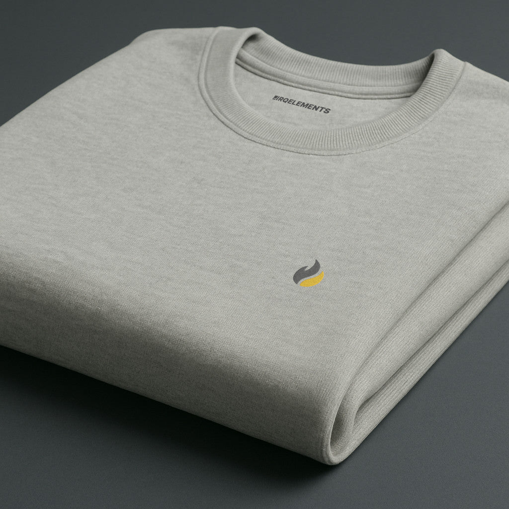 Silent Flame Sweatshirt mit Stick
