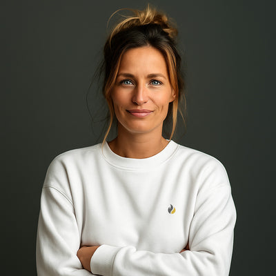 Silent Flame Sweatshirt mit Stick