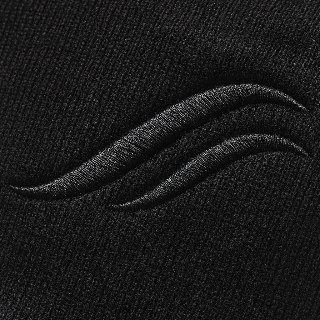 Twinfloé Black Oversized Sweatshirt mit Stick