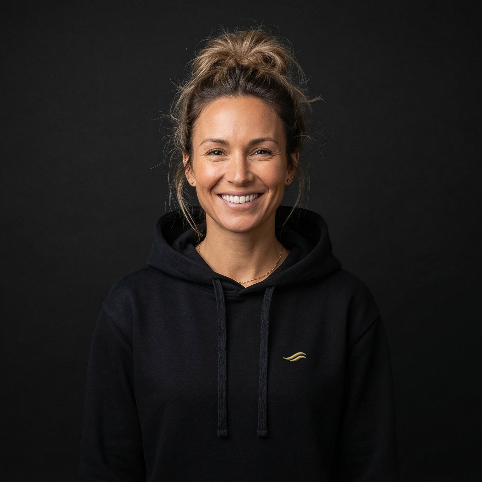 Twinfloé Golden Hoodie mit Stick