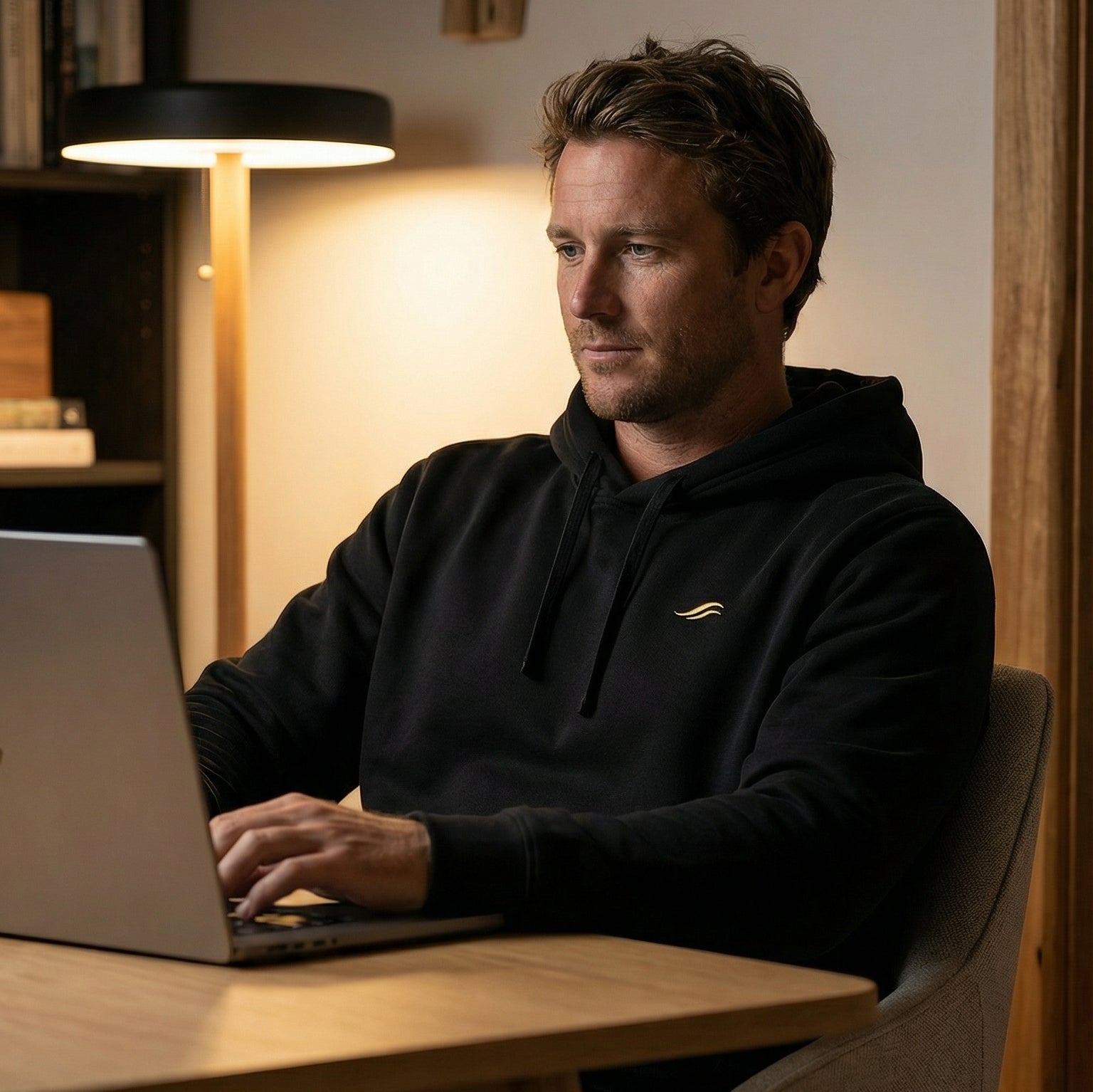 Twinfloé Golden Hoodie mit Stick