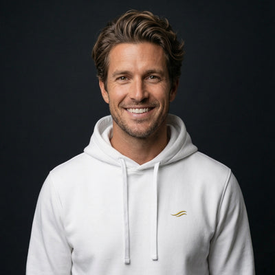 Twinfloé Golden Hoodie mit Stick