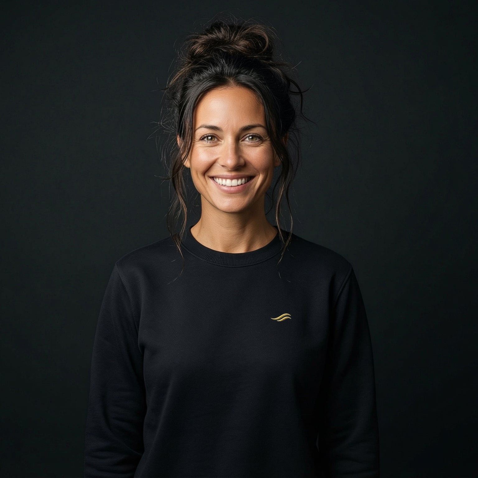 Twinfloé Golden Sweatshirt mit Stick