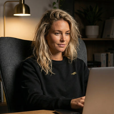 Twinfloé Golden Sweatshirt mit Stick