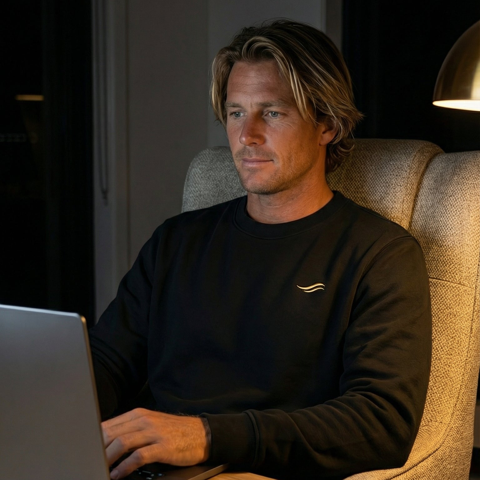 Twinfloé Golden Sweatshirt mit Stick