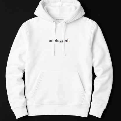 Unplugged Hoodie mit Stick