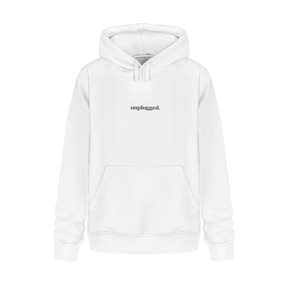 Unplugged Hoodie mit Stick