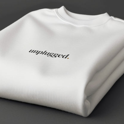 Unplugged Sweatshirt mit Stick