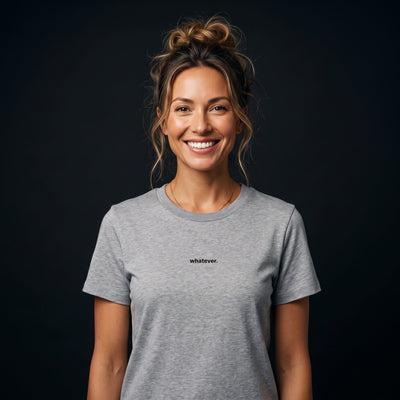Whatever Woman Shirt mit Stick
