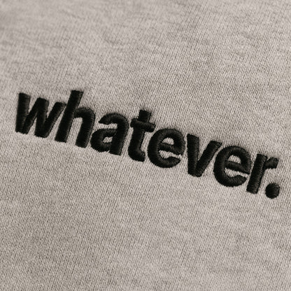 Whatever Oversized Sweatshirt mit Stick