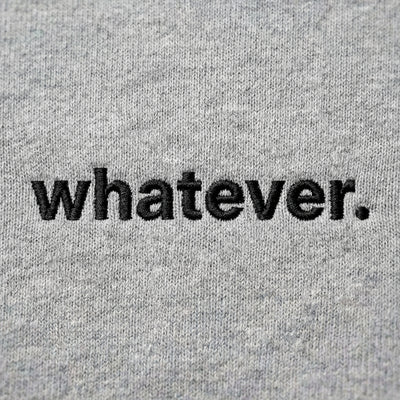 Whatever Shirt mit Stick